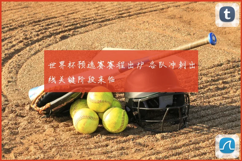 世界杯预选赛赛程出炉 各队冲刺出线关键阶段来临